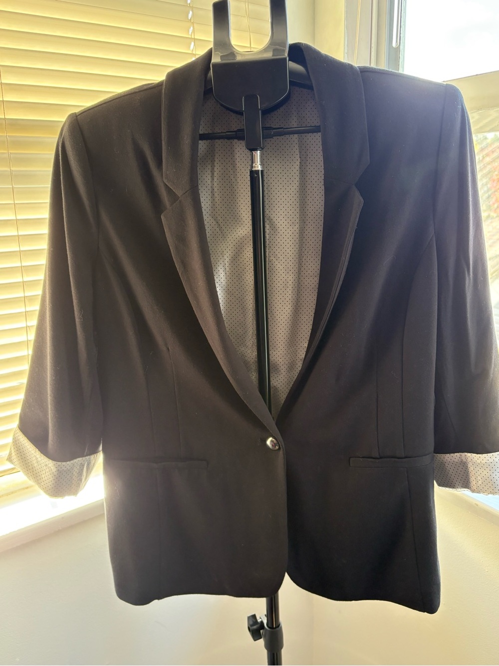 Reitmans Black Women's Single-Button Blazer